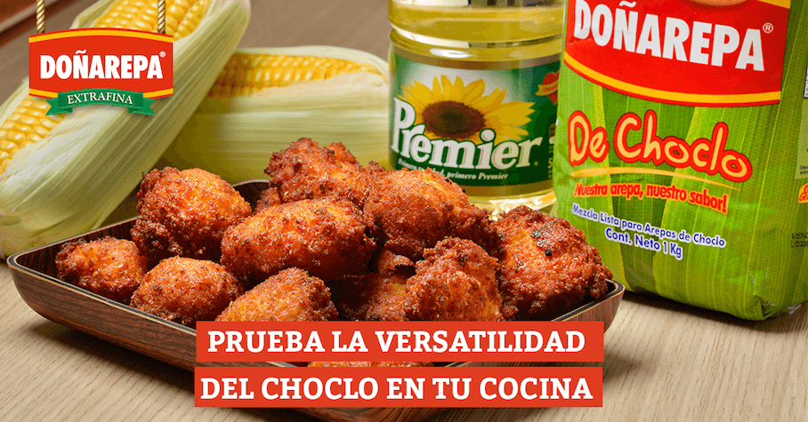 Diferentes recetas de choclo hechas con Doñarepa